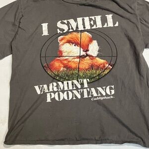 Caddyshack "I Smell Varmint Poontang" t-shirt